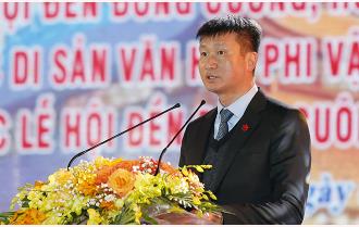 Phát biểu khai mạc của Chủ tịch UBND tỉnh Yên Bái Trần Huy Tuấn tại Lễ công bố Quyết định ghi danh Lễ hội Đền Đông Cuông vào danh mục Di sản văn hóa phi vật thể quốc gia