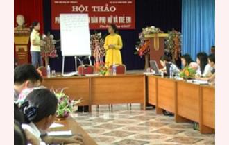 Hội LHPN tỉnh:
            Hội thảo tập huấn phòng chống buôn bán phụ nữ trẻ em
