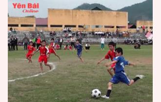 Lục Yên tổ chức Giải bóng đá Nhi đồng lần thứ V năm 2014