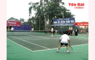 Trấn Yên tổ chức giải quần vợt mở rộng lần thứ 6