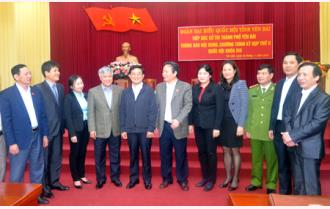 Đoàn đại biểu Quốc hội khóa XIII tỉnh Yên Bái tiếp xúc cử tri thành phố Yên Bái