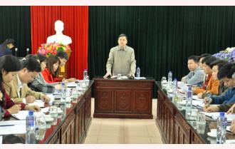 Đoàn ĐBQH giám sát việc thực hiện chính sách, pháp luật về cải cách hành chính nhà nước tại Yên Bình 