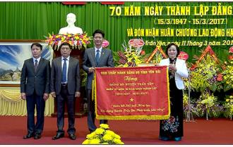 Trấn Yên: Kỷ niệm 70 năm Ngày thành lập Đảng bộ huyện và đón nhận Huân chương Lao động hạng Nhất

