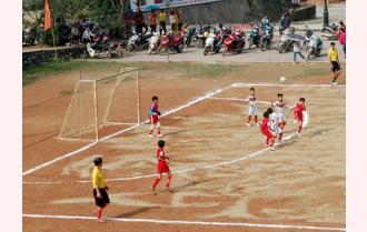 Giải bóng đá nhi đồng huyện Yên Bình