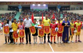 Khai mạc Giải bóng đá nhi đồng Cúp Phát thanh Truyền hình tỉnh Yên Bái lần thứ 16
