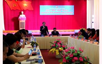 Phó Chủ tịch Thường trực UBND tỉnh Tạ Văn Long dự buổi gặp mặt đầu xuân Hội Doanh nhân trẻ