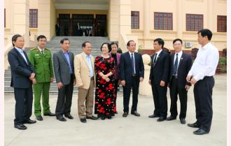Hoàn công trụ sở mới Tòa án Nhân dân tỉnh Yên Bái (giai đoạn 1)