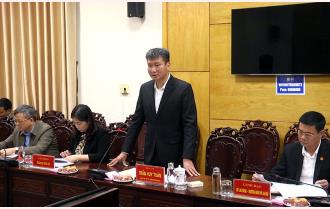 Chủ tịch UBND tỉnh Trần Huy Tuấn làm việc với Trường Cao đẳng Y tế Phú Thọ, Công ty cổ phần Tập đoàn JaLa và Công ty cổ phần Tập đoàn Giáo dục BLA