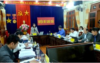 HĐND tỉnh kiểm tra hoạt động của HĐND huyện Mù Cang Chải
