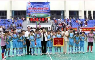 Thành phố Yên Bái vô địch Giải Bóng đá nhi đồng tỉnh Yên Bái lần thứ XX, năm 2024