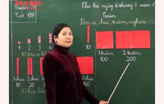 Văn Chấn: 371 thầy, cô giáo đạt giáo viên dạy giỏi cấp huyện