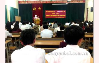24 giảng viên tham gia Hội thi Giảng viên lý luận chính trị giỏi tỉnh Yên Bái năm 2014