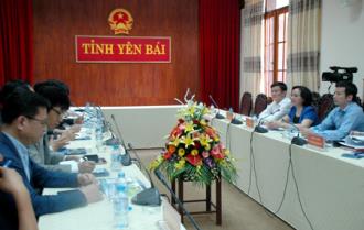 Chủ tịch UBND tỉnh Phạm Thị Thanh Trà làm việc với đoàn công tác Đại sứ quán Hàn Quốc tại Việt Nam