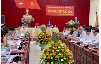 Hội nghị Ban chấp hành Đảng bộ tỉnh Yên Bái khóa XVIII lần thứ 7 (mở rộng)