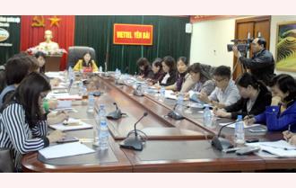 Yên Bái tham gia Hội nghị trực tuyến triển khai Nghị quyết Đại hội phụ nữ toàn quốc lần thứ XII