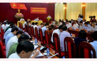 Khai mạc Hội nghị Ban Chấp hành Đảng bộ tỉnh Yên Bái lần thứ 18 (mở rộng)