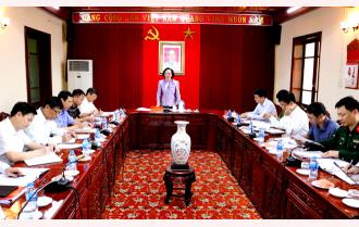 Tỉnh ủy Yên Bái triển khai nhiệm vụ công tác nội chính quý II
