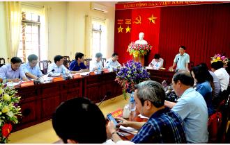 Đoàn công tác số 3 Ban Chỉ đạo Đề án thực hiện Kết luận số 62-KL/TW làm việc tại huyện Văn Yên