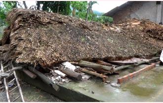 Yên Bái: Mưa đá, lốc xoáy, gió giật mạnh làm thiệt hại 517 nhà cùng nhiều tài sản, hoa màu; 1 người tử vong