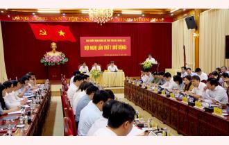 Khai mạc Hội nghị Ban Chấp hành Đảng bộ tỉnh Yên Bái lần thứ 7