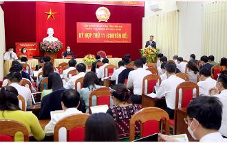 Kỳ họp thứ 11 (chuyên đề), HĐND tỉnh Yên Bái thông qua 13 nghị quyết về cơ chế, chính sách