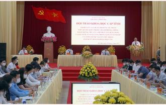 Yên Bái tổ chức Hội thảo khoa học cấp tỉnh nghiên cứu, vận dụng vào thực tiễn cuốn sách của Tổng Bí thư Nguyễn Phú Trọng về phòng, chống tham nhũng, tiêu cực