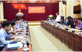 Phó Chủ tịch Ủy ban Trung ương MTTQ Việt Nam Trương Thị Ngọc Ánh kiểm tra, khảo sát việc thực hiện Nghị quyết liên tịch số 403 tại tỉnh Yên Bái