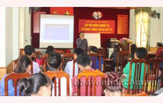 Trên 60 học viên Hội Nhà báo tỉnh Yên Bái được tập huấn nghiệp vụ