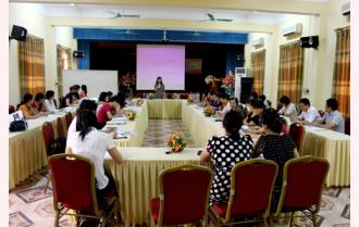 40 học viên được tập huấn nghiệp vụ công tác hội phụ nữ