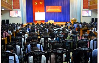Yên Bái dự Hội nghị trực tuyến toàn quốc sơ kết 2 năm thực hiện Chỉ thị số 05 của Bộ Chính trị