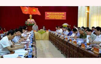 Ban Chỉ đạo Trung ương kiểm tra việc thực hiện Nghị quyết về nông nghiệp, nông dân, nông thôn tại Yên Bái