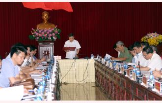 Yên Bái tham gia ý kiến xây dựng các dự thảo đề cương Văn kiện trình Đại hội XIX Đảng bộ tỉnh