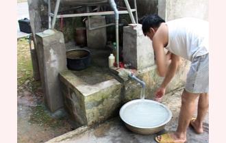 Công trình nước sạch ở Chấn Thịnh: 
