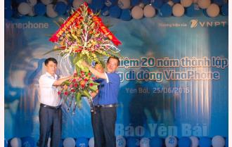  VNPT - Yên Bái kỷ niệm 20 năm thành lập mạng di động Vinaphone