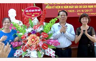 Báo Yên Bái gặp mặt các thế hệ nhân kỷ niệm 92 năm Ngày Báo chí cách mạng Việt Nam