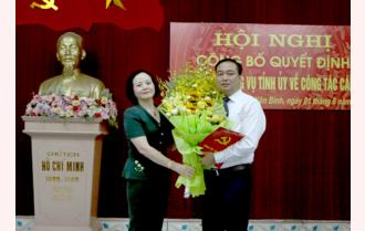 Tỉnh ủy Yên Bái công bố quyết định về công tác cán bộ tại huyện Yên Bình
