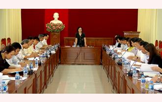 Hội nghị liên tịch thống nhất nội dung chương trình kỳ họp thứ 10 - HĐND tỉnh Yên Bái khóa XVIII 


