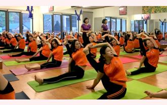 Yên Bái nở rộ phong trào tập luyện Yoga
