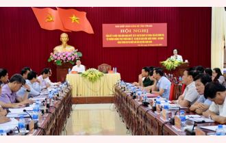 Tiếp tục Hội nghị lần thứ 25 Ban Chấp hành Đảng bộ tỉnh Yên Bái khóa XVIII (mở rộng): Tổng kết 15 năm thực hiện Nghị quyết 37 của Bộ Chính trị