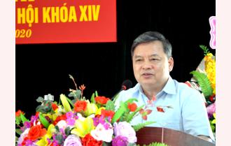 Phó Bí thư Thường trực Tỉnh ủy Dương Văn Thống tiếp xúc cử tri huyện Yên Bình

