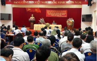 Phó Bí thư Thường trực Tỉnh ủy Dương Văn Thống tiếp xúc cử tri thành phố Yên Bái
