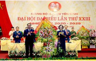 Khai mạc Đại hội đại biểu Đảng bộ huyện Yên Bình lần thứ XXIII, nhiệm kỳ 2020 - 2025