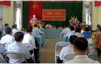 Đại biểu Quốc hội khóa XIV tỉnh Yên Bái tiếp xúc cử tri huyện Trạm Tấu