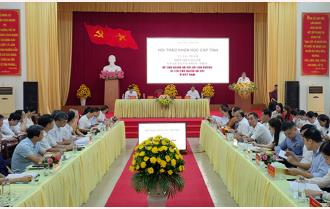 Trường Chính trị tỉnh Yên Bái: Hội thảo tác phẩm của Tổng Bí thư Nguyễn Phú Trọng về con đường đi lên chủ nghĩa xã hội