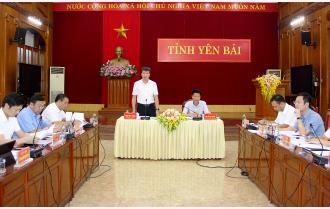 Chủ tịch UBND tỉnh Trần Huy Tuấn yêu cầu đẩy nhanh tiến độ thi công các dự án, công trình trọng điểm