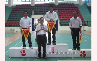 Giải Thể thao bắn nỏ - đẩy gậy các CLB tỉnh Yên Bái: 15 bộ huy chương được trao cho các VĐV
