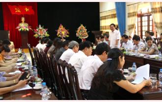 Ban Tuyên giáo tỉnh Yên Bái làm việc với đoàn công tác của Tỉnh ủy Ninh Bình