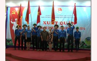 Yên Bái: Xuất quân 5 đội trí thức trẻ tình nguyện hè 2014 