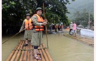 Chủ tịch UBND tỉnh Đỗ Đức Duy kiểm tra tình hình khắc phục hậu quả mưa lũ tại huyện Lục Yên