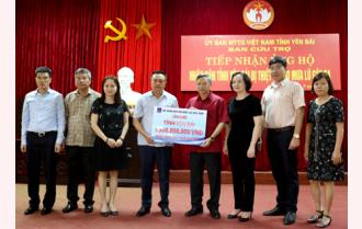 Tập đoàn Dầu khí Việt Nam: 1,5 tỷ đồng hỗ trợ đồng bào bão lũ Yên Bái